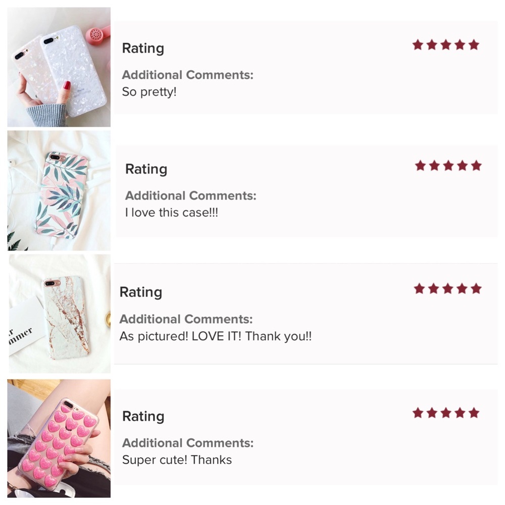 [NEW] Glossy Marble Full Cover iPhone case - Picture 6 of 6